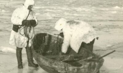 Naissaare hülgekütid talvisel püügil. Foto: SA Rannarahva Muuseum